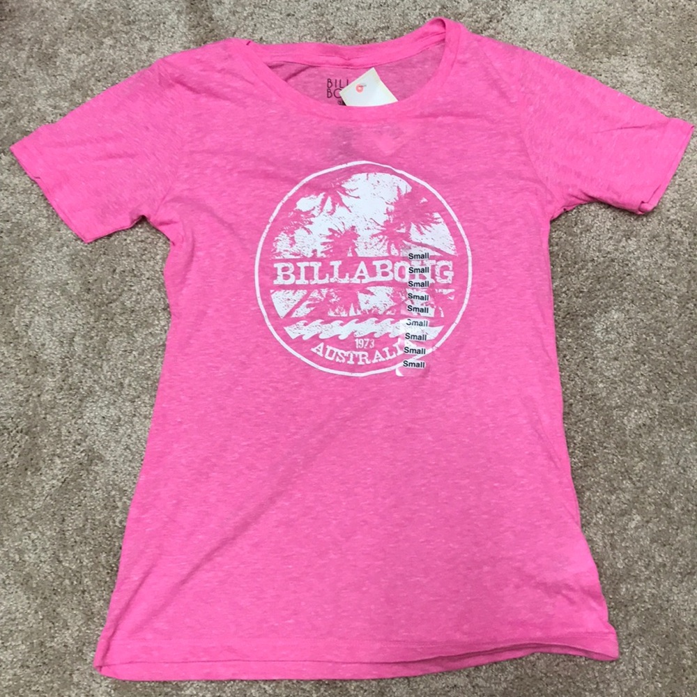 Pink Billabong T Shirt